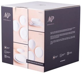 Set de masă MariaPaula Moderna White18 piese