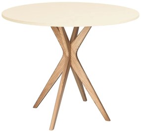 Masă de dining rotundă ø 90 cm Jubi – Ragaba