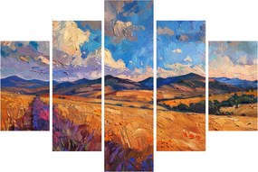 Tablou - Pictură în ulei de peisaj (150x105 cm)