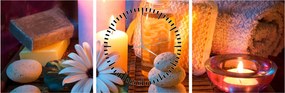 Tablou - Momentul odihnii (cu ceas) (90x30 cm)