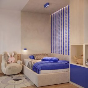Sollux SL.2457 - Aplică de perete MODO 1xGX53/10W/230V albastră