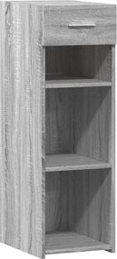 vidaXL Dulap, gri sonoma, 30x42,5x93 cm, lemn prelucrat