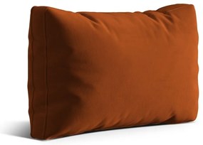 Pernă pentru canapea teracotă cu tapițerie din catifea Kemi – Cosmopolitan Design