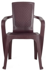 Scaun din ratan Brown 38 x 44 x 84 cm