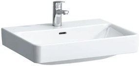 Laufen Pro S lavoar 60x46.5 cm dreptunghiular clasică-de blat alb H8169634001041