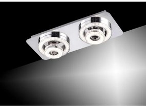 Plafonieră LED TIM 2xLED/2,8W/230V + 2xLED/3,1W Leuchten Direkt 14521-17