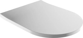 Capac WC soft-close Omnires Tampa alb