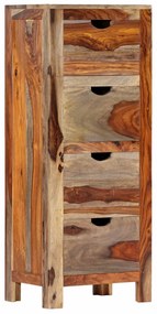 vidaXL Dulap cu sertar, 40 x 30 x 100 cm, lemn masiv de sheesham