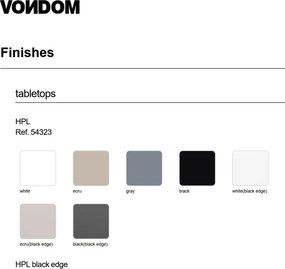 Masa rotunda design modern premium FAZ WOOD, 120cm 54323