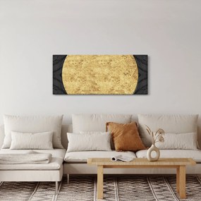 Tablou - Structura de aur N⁰2 (120x50 cm)