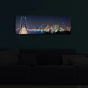 Tablou cu LED 3090İACT Multicolor 30x90x3 cm