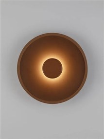 Plafoniera LED stil modern DORELL maro inchis