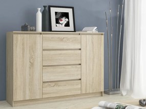 Comodă Kurtinaitis 2D 4SZ (stejar sonoma). 1117159