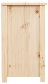 Noptiera, 40x35x61,5 cm, lemn masiv de pin 1, Maro