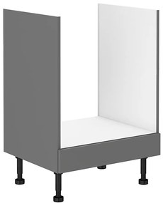 Dulap inferior de bucătărie pentru cuptor Nesia 60 D GAZ BB (Antracit). 1049708