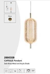Lustra, Pendul LED stil modern Capsule