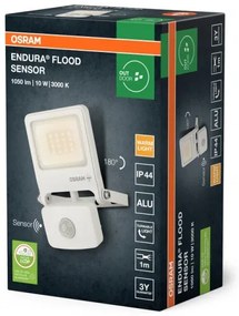 Osram - Proiector LED cu senzor ENDURA, 10 W, 230 V, 3000 K, IP44