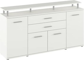 Comodă, albă, HANOLA