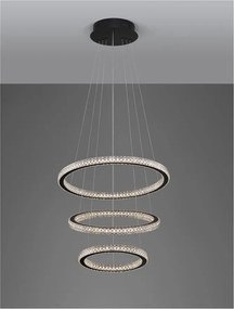 Lustra LED suspendata moderna design elegant GINEVRA 69W