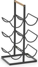 Raft metalic pentru vinuri, 6 brate, 46 cm, ZELLER