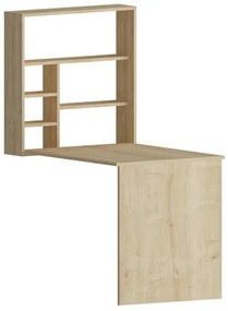 Masă de lucru cu raft SEDIR 154,2x59 cm bej
