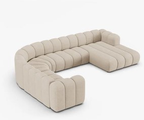 Canapea panoramica Lupine boucle Baloo L370 cm
