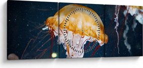 Tablou - Medusa (cu ceas) (90x30 cm)