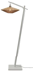 Lampa de podea eco din iuta Iguazu S 40cm, alb/ natur