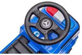 Bicicletă fără pedale Mercedes C-Class mașină de poliție, albastru