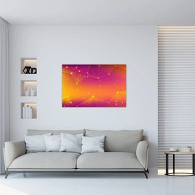 Tabloul modern colorat (90x60 cm)