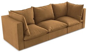 Canapea teracotă 255 cm Manao – Makamii