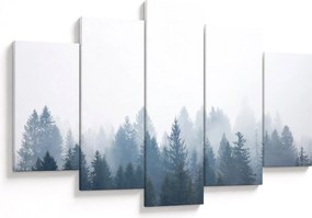 Tablou - Pădure cețoasă (150x105 cm)