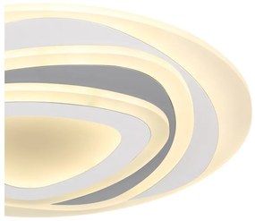 Plafoniera LED dimabila cu telecomanda design modern Sabatino 48012-46 GL