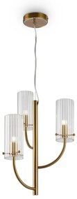 Lustra, Candelabru modern in stil retro Arco