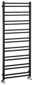 Sapho Radiator de baie METRO DOS, 476 W/230 V, 55 x 143 cm, negru mat