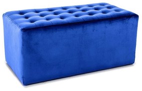 Taburet Lori 2 Velvet, albastru