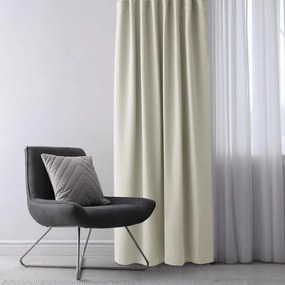 Draperie groasă blackout RESTILO crem 140 x 245 cm set 2 buc