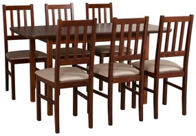 Set masă scaune pentru sufragerie Marlon (pentru 4 până la 6 persoane). 608090