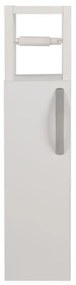 Dulap cu suport pentru hârtie igienică STAR 65x15 cm alb