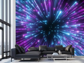 Fototapet - Spațiu neon (147x102 cm)