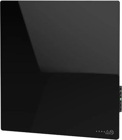 Convector electric de perete AENO AGH0012S, 500W, 12 m², LED, Wi-Fi, Senzori de inclinare si cadere, IP24, Negru