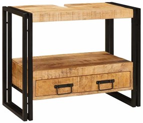 vidaXL Dulap pentru toaletă Maro 71 x 33 x 58 cm Lemn de mango solid