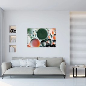 Tablou abstract - buline (90x60 cm)
