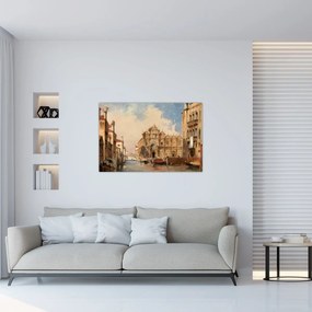 Tablou - Jules-Romain Joyant, The Scuola di San Marco, Venice, reproducere (90x60 cm)