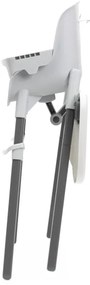 Chicco - Scaun de masă pentru copii ZEST 3 în 1 alb/gri