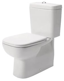 Duravit D-CODE vas WC compact din ceramică, alb lucios - 21180900002