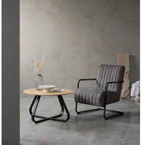 Fotoliu gri închis Trout – Unique Furniture