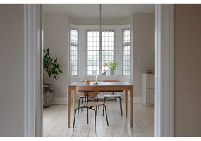 Lustră argintie LED din metal cu abajur din metal Omni Ceiling – UMAGE