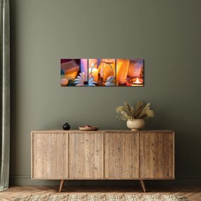 Tablou - Momentul odihnii (cu ceas) (90x30 cm)
