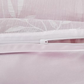 Lenjerie de pat din jacard Denver roz, 140 x 200cm, 70 x 90 cm